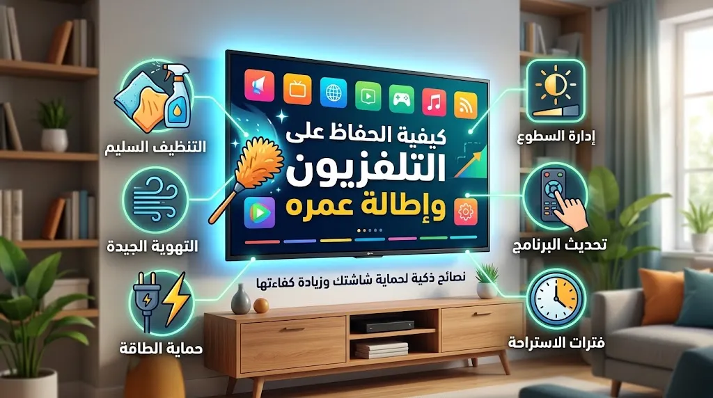 كيفية الحفاظ على التلفزيون وإطالة عمره
